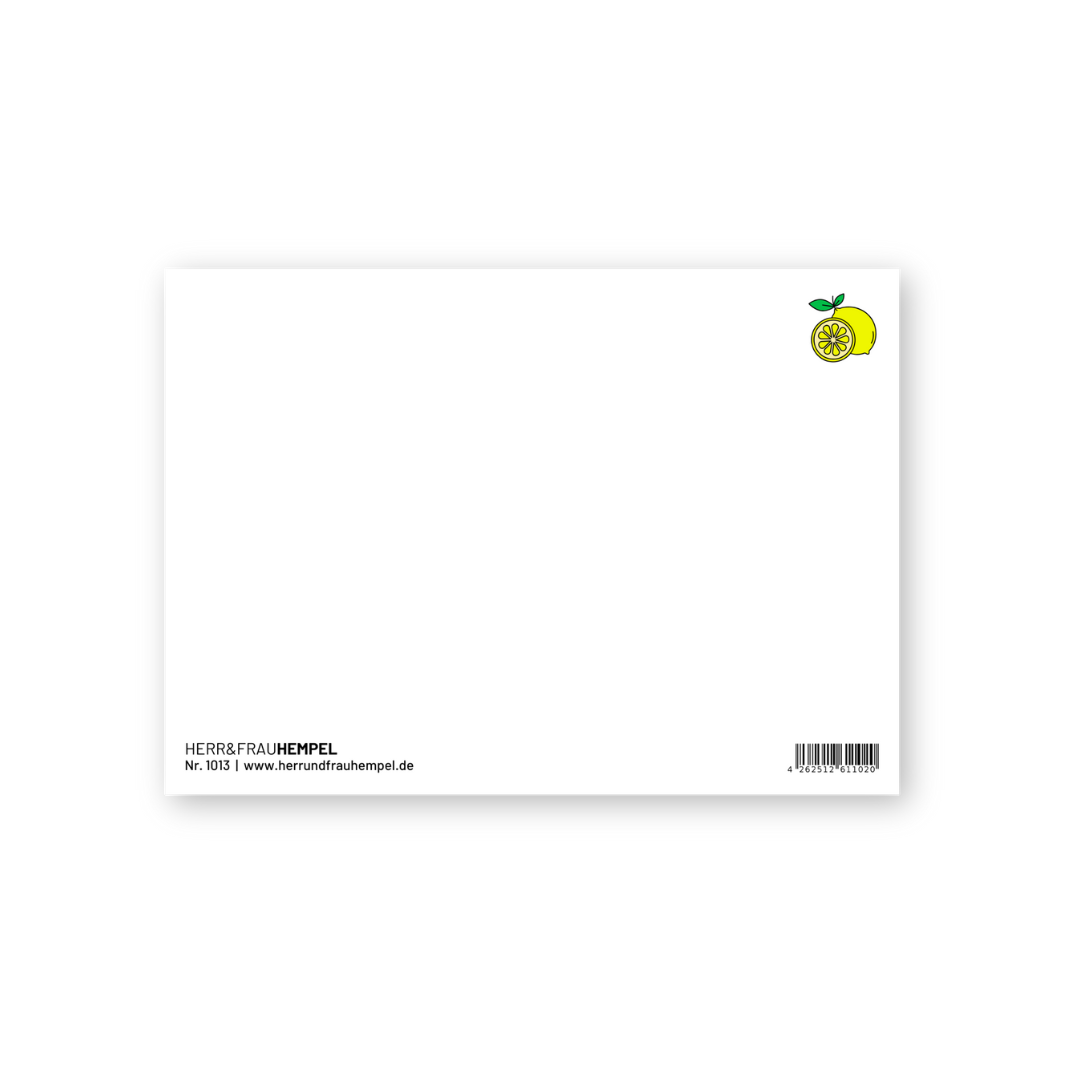Postkarte - I SQUEEZE YOU