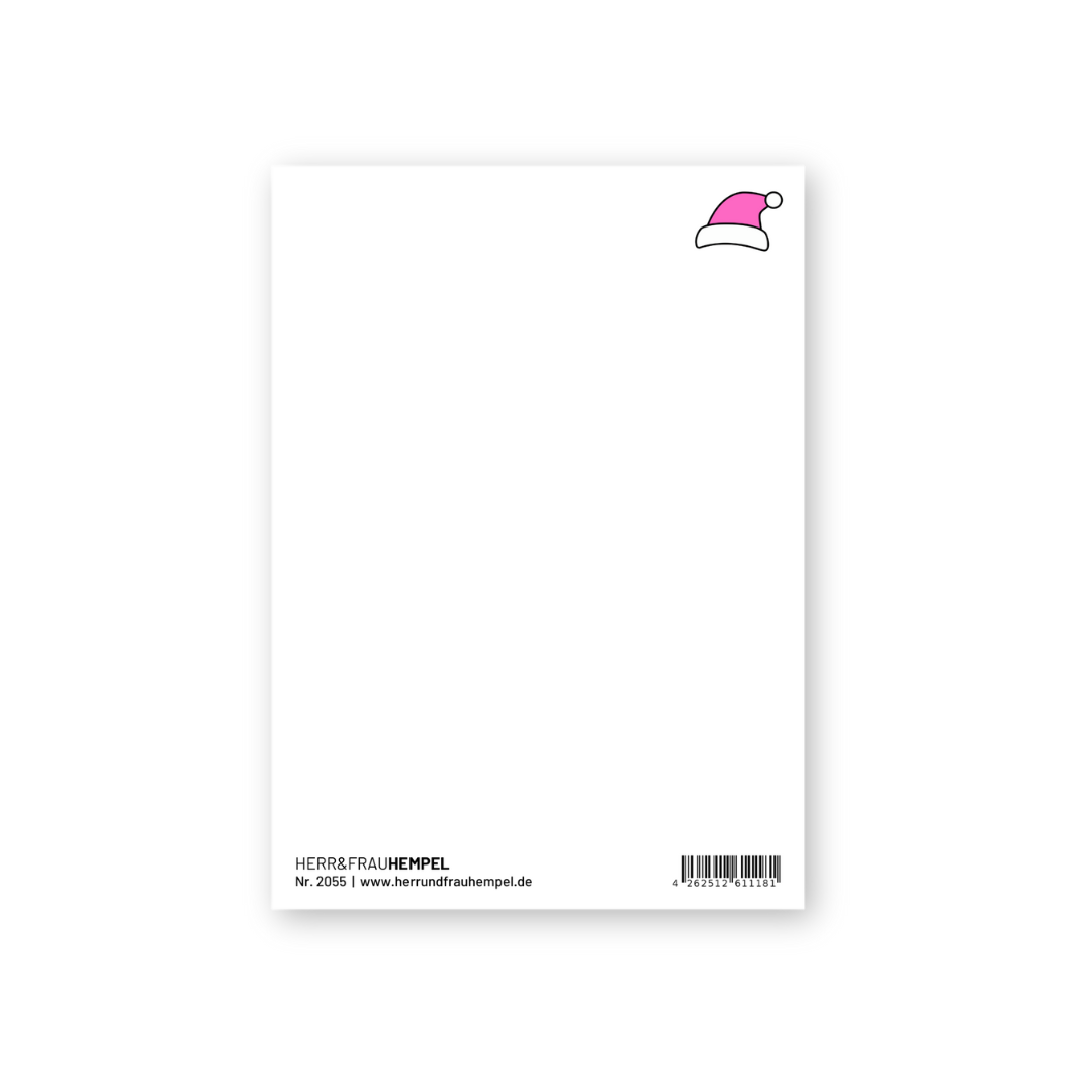 Postkarte - HOHOHO