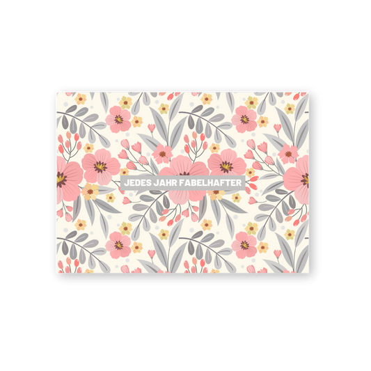Postkarte - JEDES JAHR FABELHAFTER