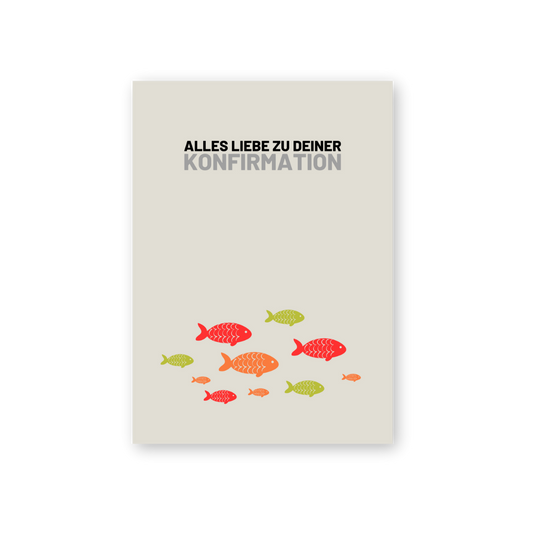 Postkarte - KONFIRMATION