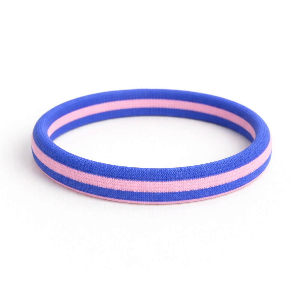 Haargummis - Lulu | rosa-blau