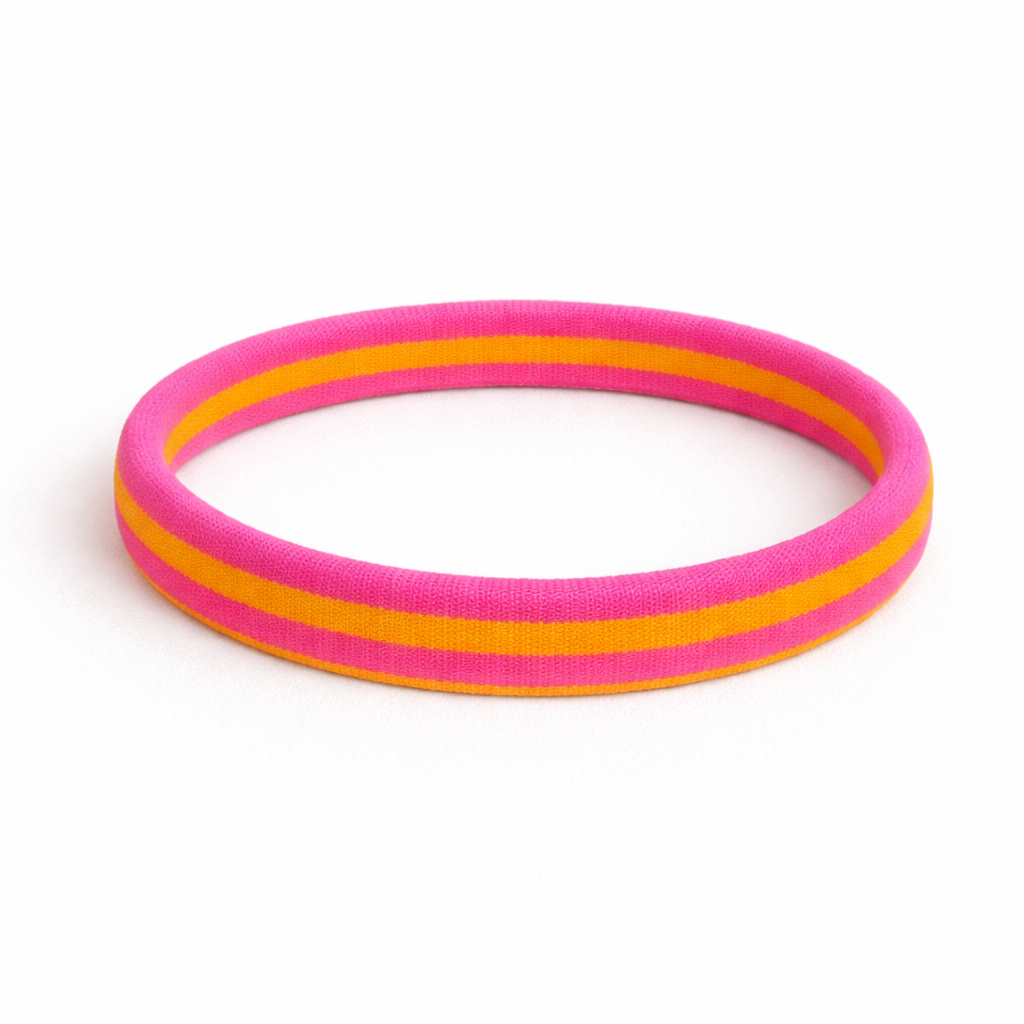 Haargummis - Lulu | orange - pink