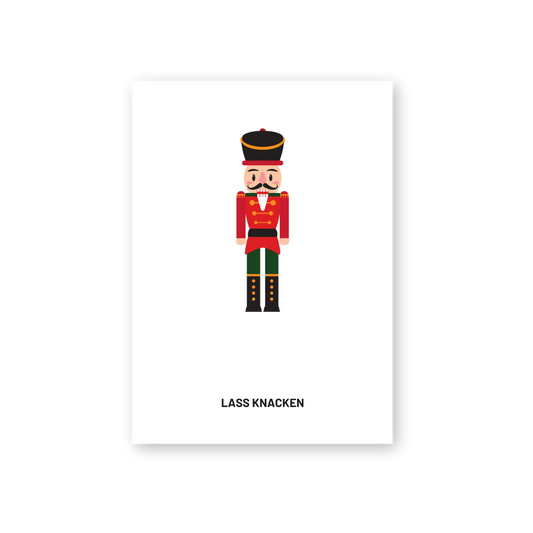 Postkarte - LASS KNACKEN