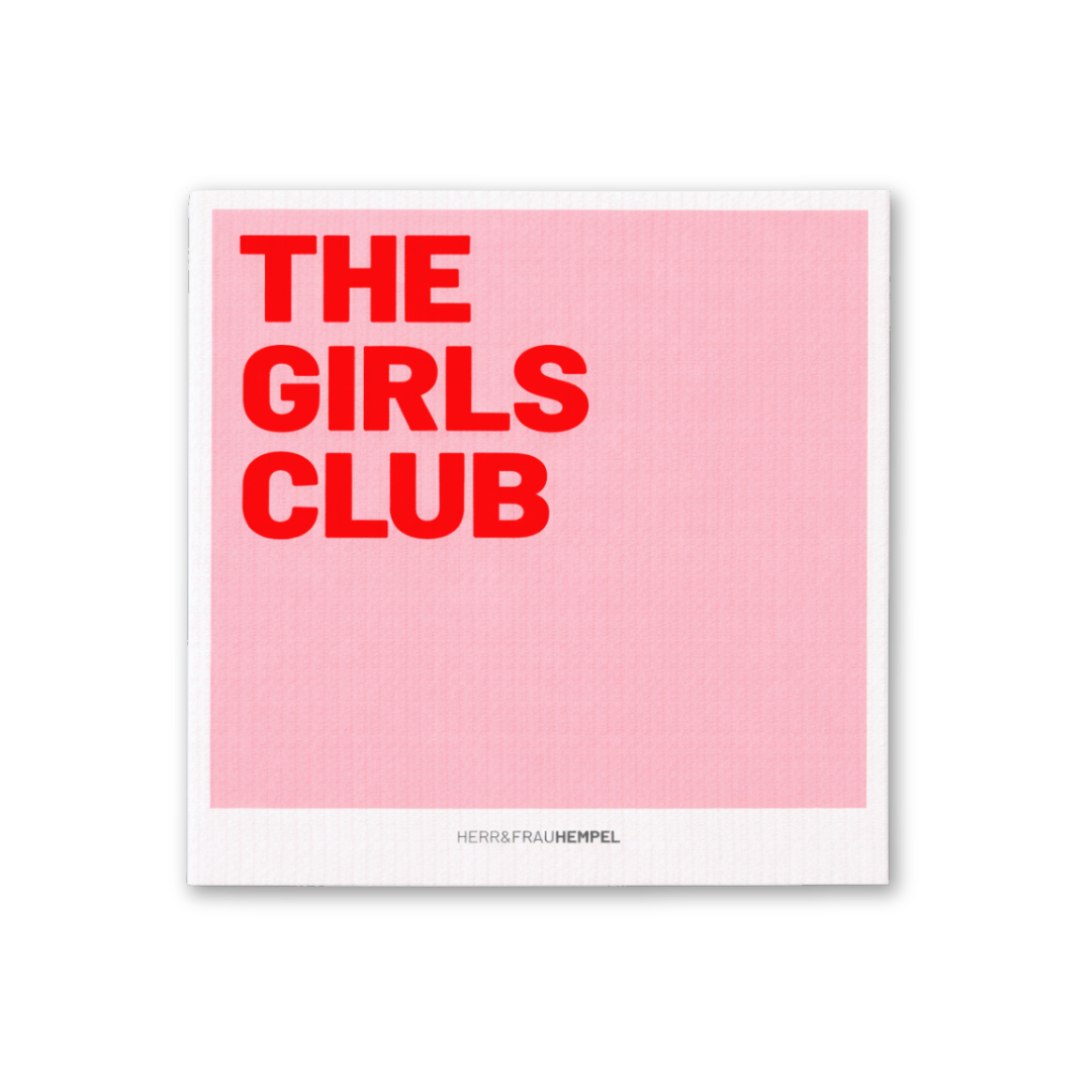 Sponge cloth THE GIRLS CLUB