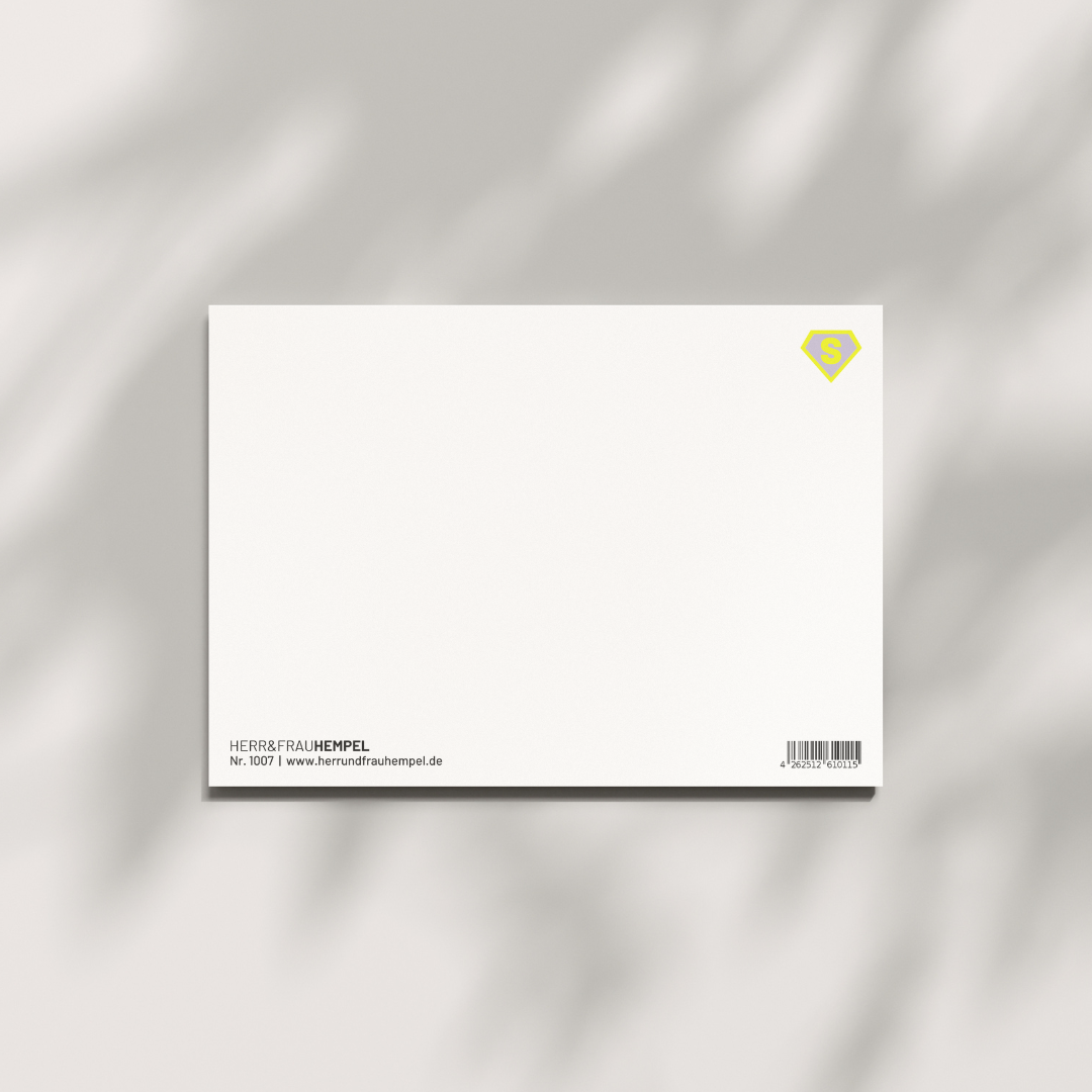Postkarte - SUPERSCHWESTER