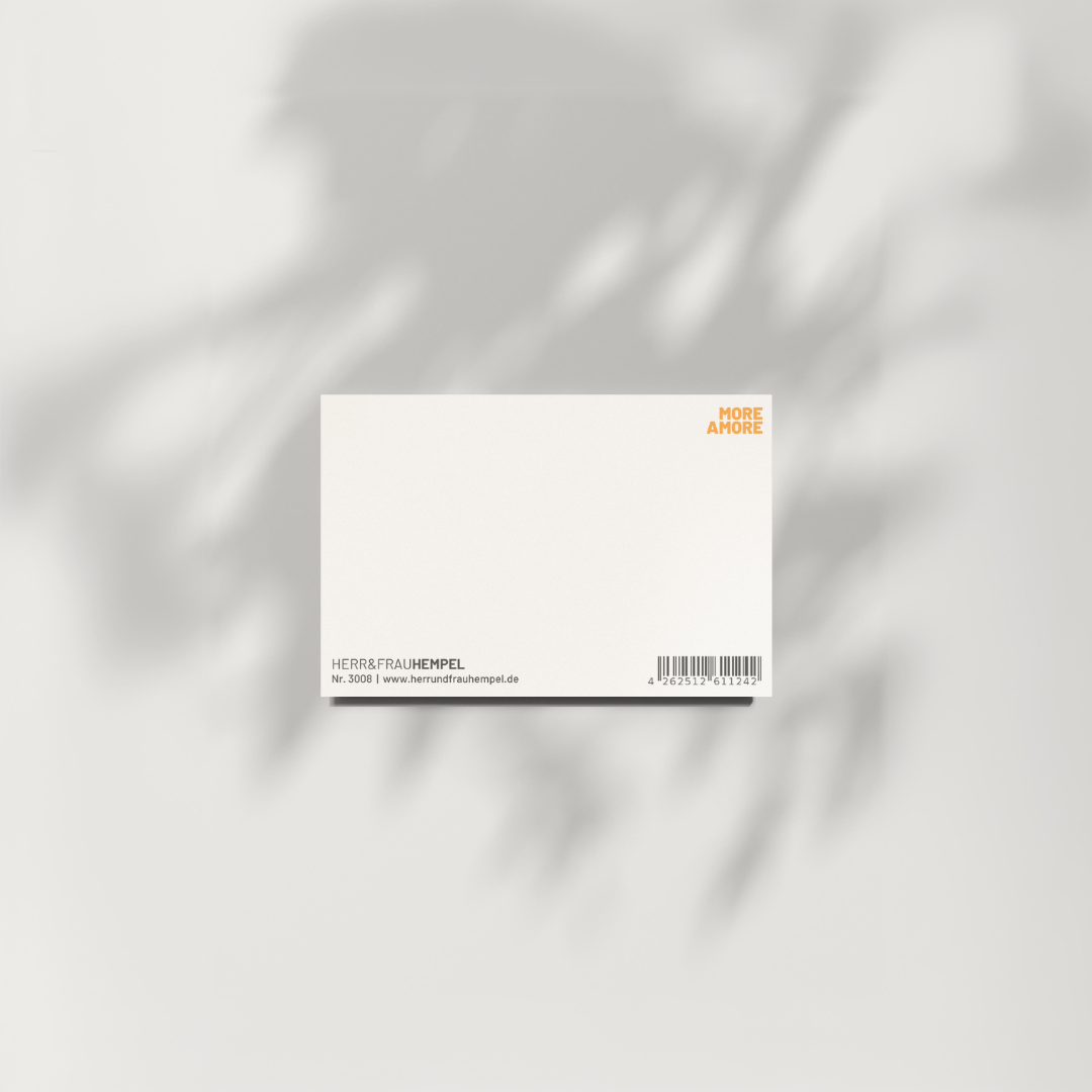Mini-Postkarte - AMORE