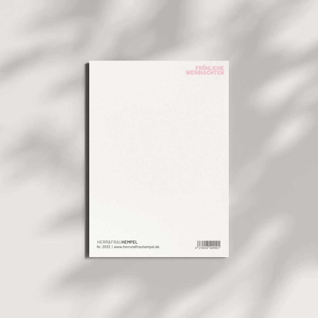 Postkarte - Adventskranz