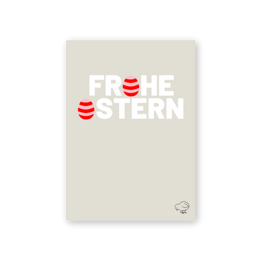 Postkarte - FROHE OSTERN