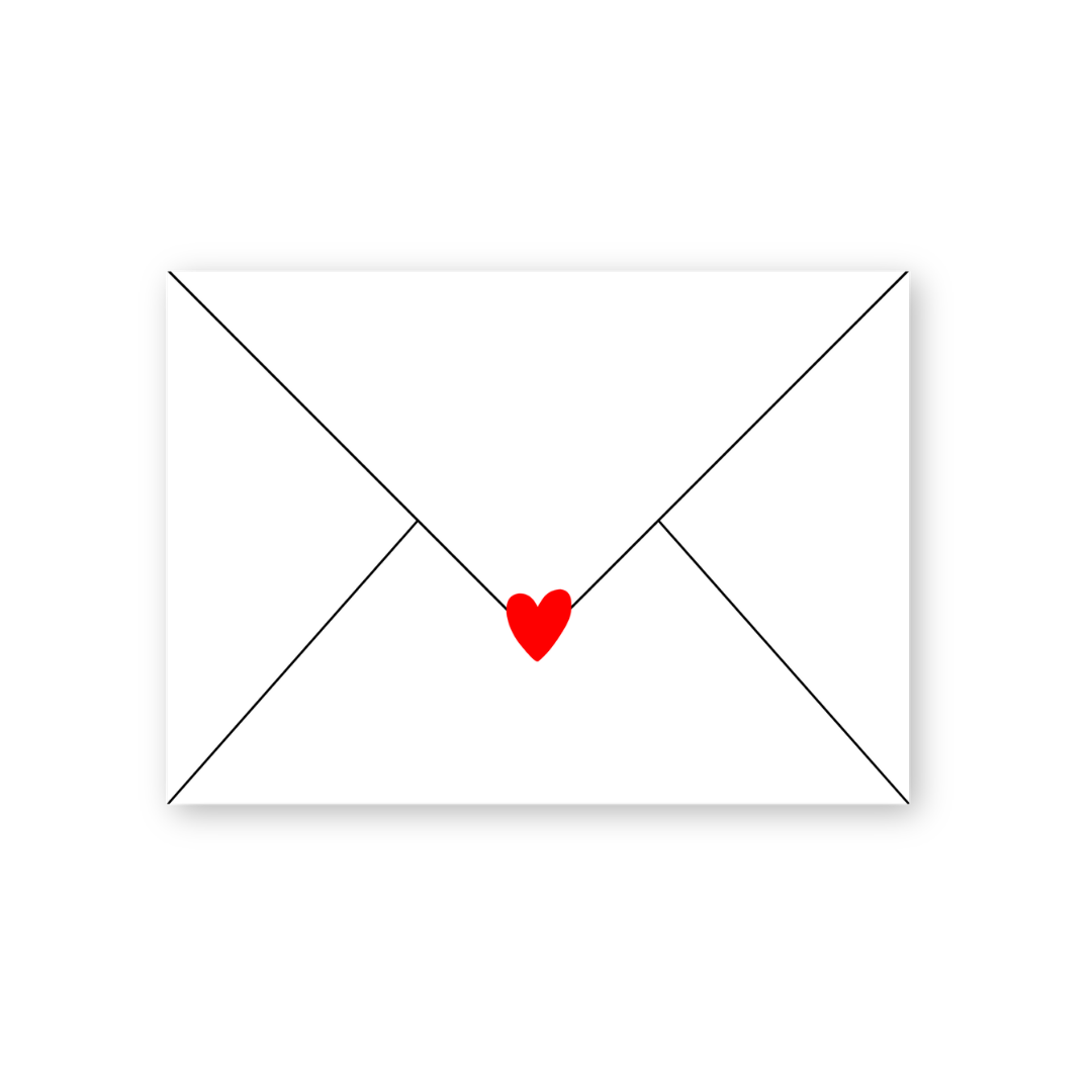 Postkarte - LIEBESBRIEF