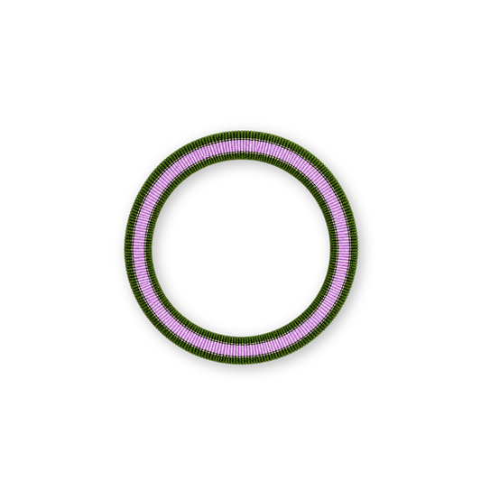 Haargummis - Lulu | flieder - oliv