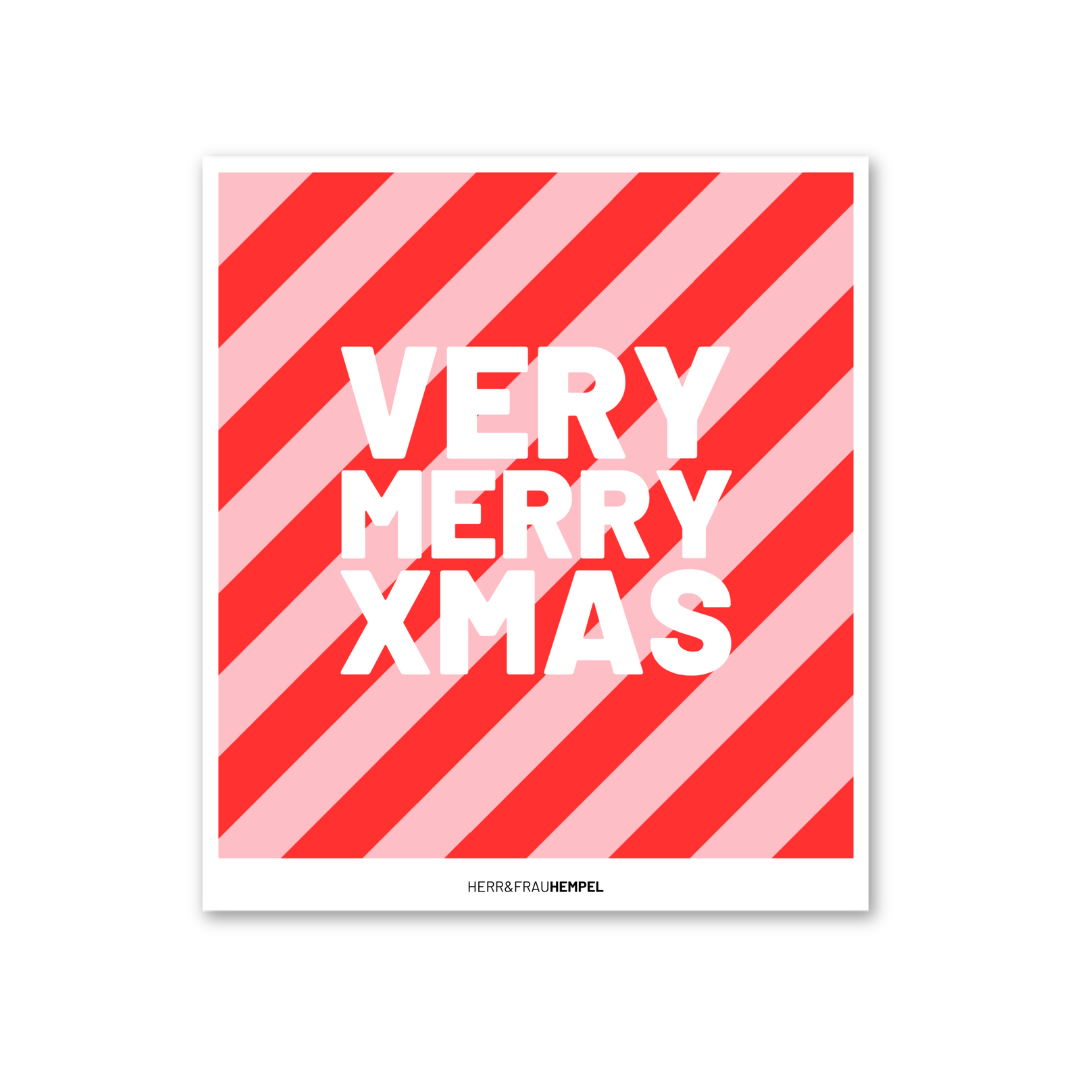 Schwammtuch Candy VERY MERY XMAS