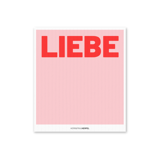 Schwammtuch LIEBE