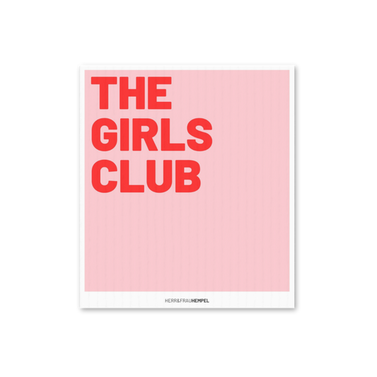 Schwammtuch THE GIRLS CLUB