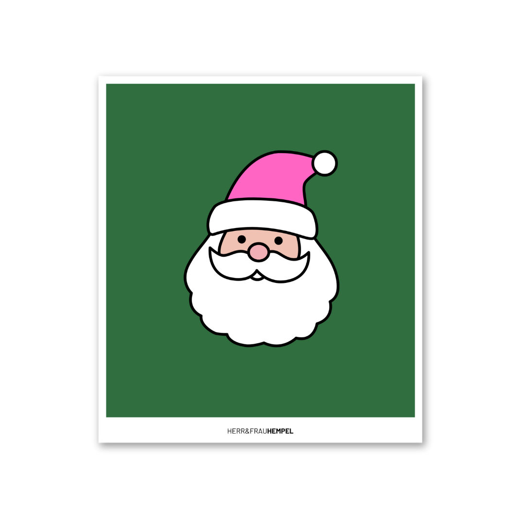 Schwammtuch Weihnachtsmann