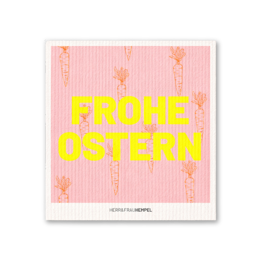 Schwammtuch Frohe Ostern