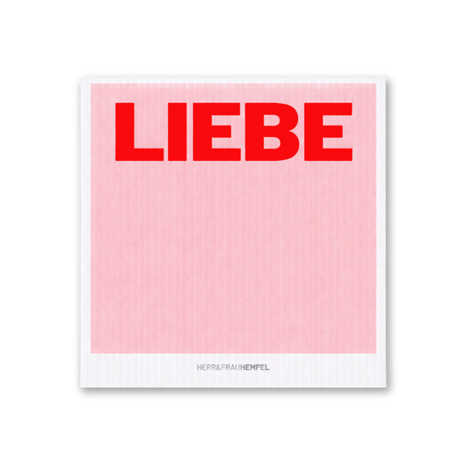 Schwammtuch LIEBE