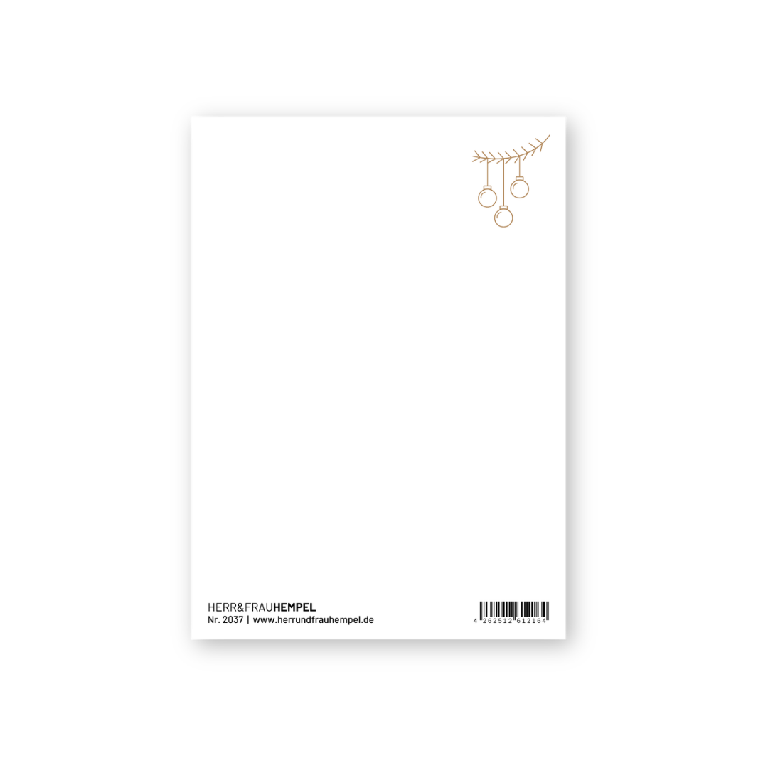 Postcard - Reindeer
