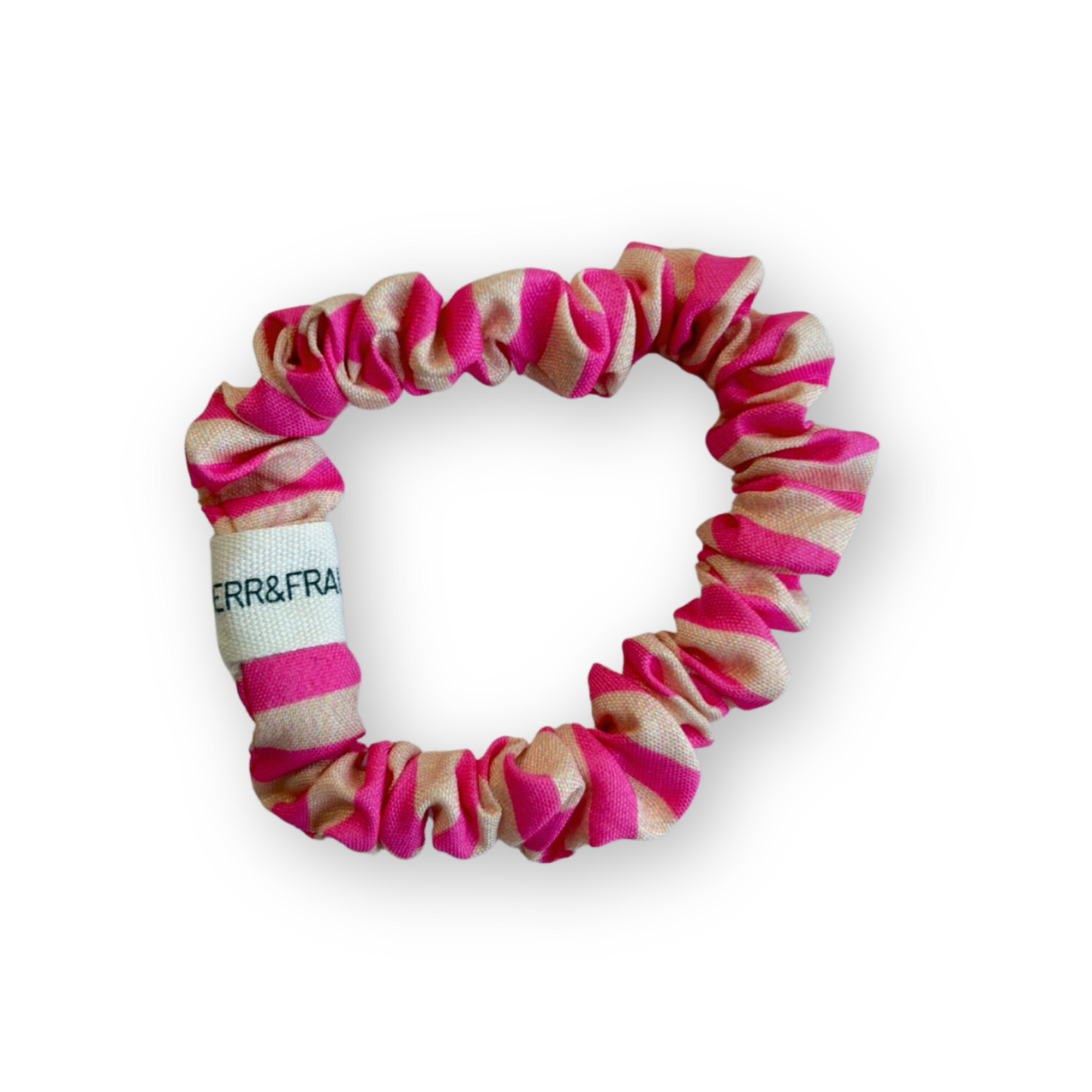Haargummi - SISI beige - pink