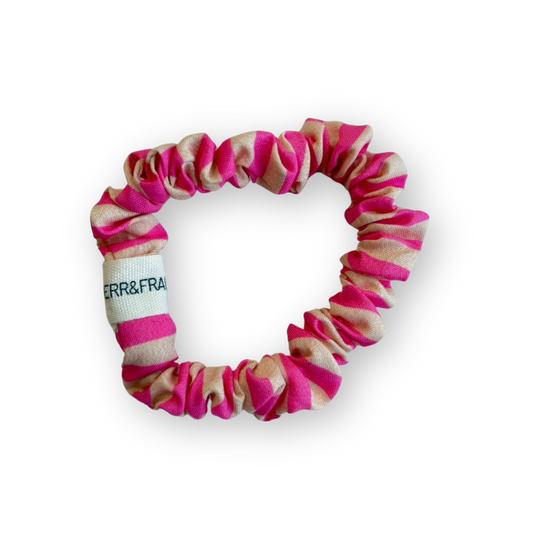 Haargummi - SISI beige - pink