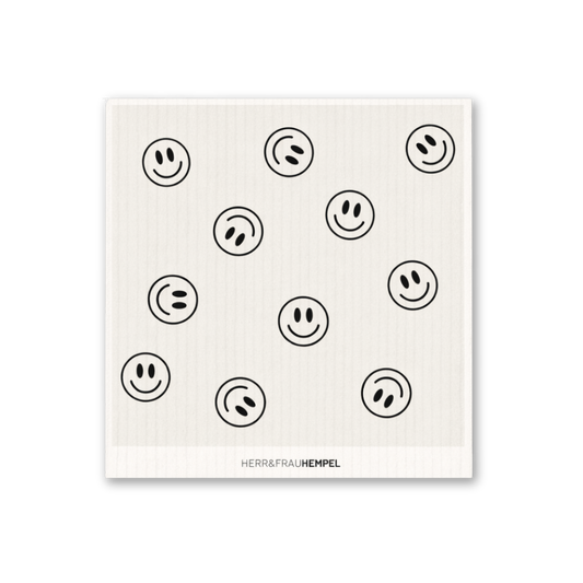 Schwammtuch Smileys