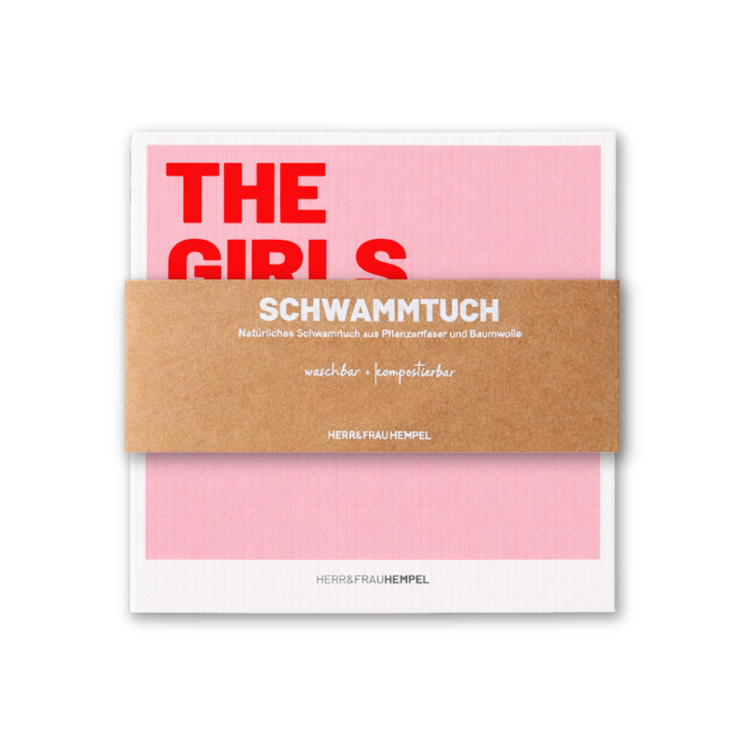 Schwammtuch THE GIRLS CLUB