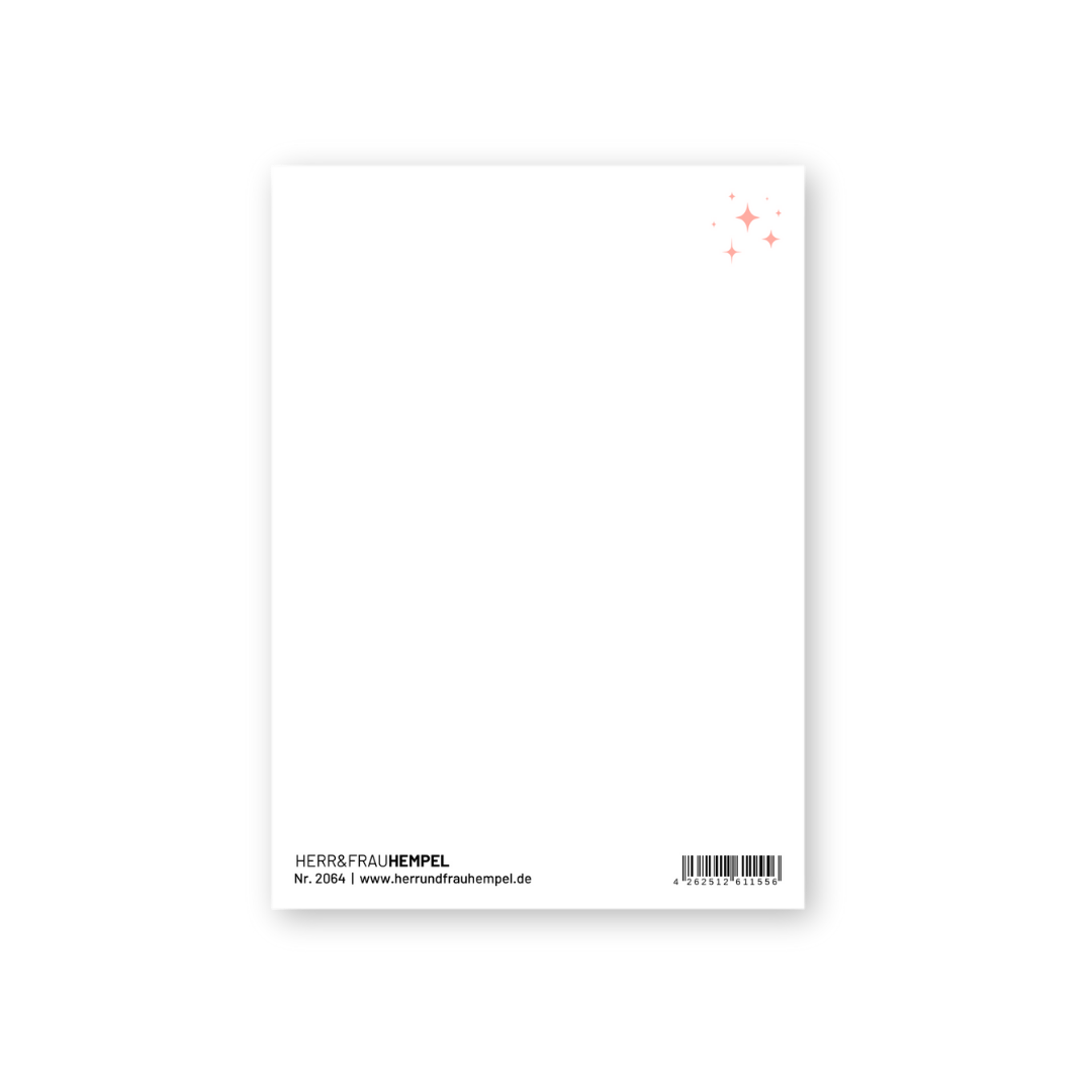 Postkarte - wunderbar