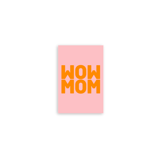 Mini-Postkarte - WOWMOM