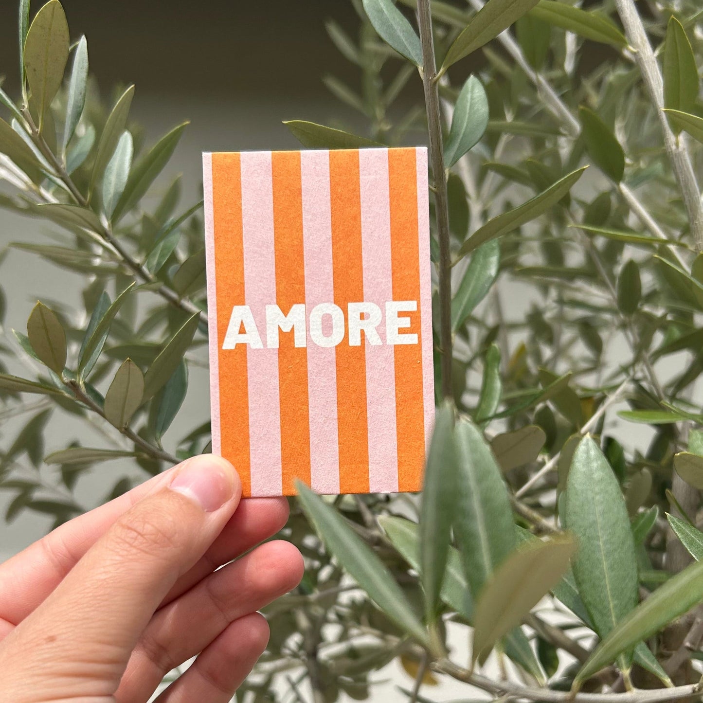 Mini-Postkarte - AMORE