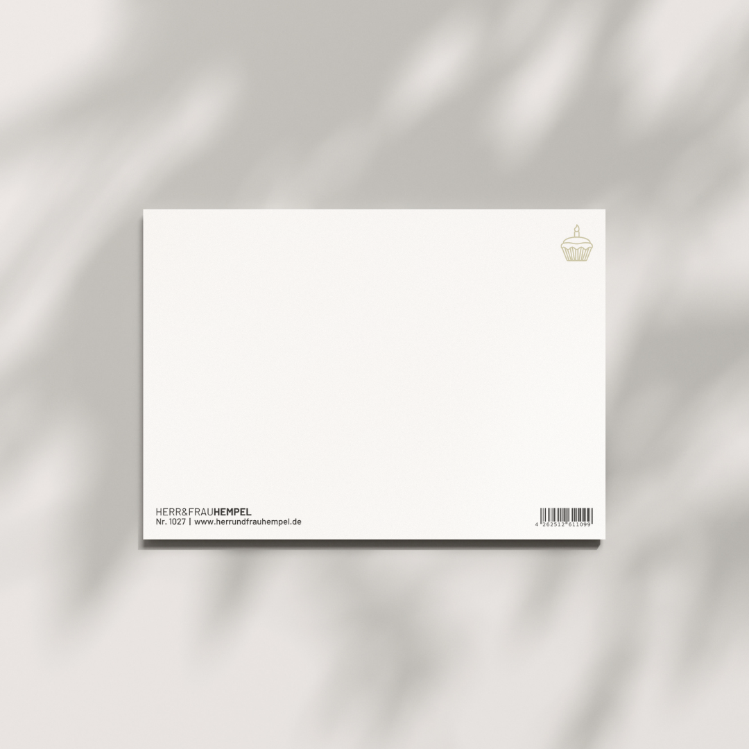 Postkarte - HAPPY BIRTHDAY